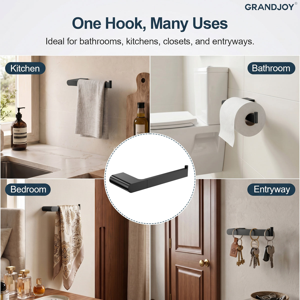 Wall-Mounted Stainless Steel Toilet Paper Holder for Bathroom Organization