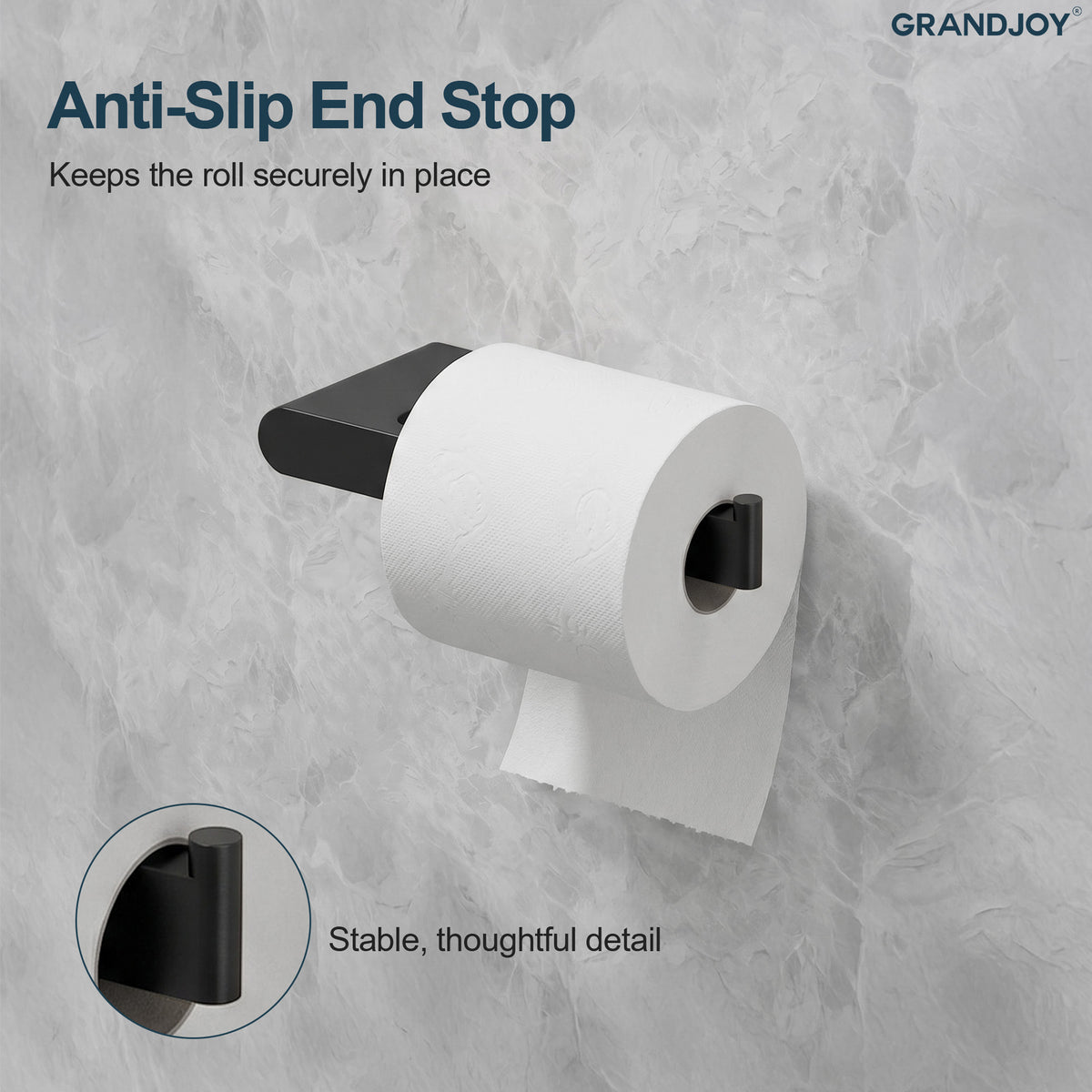 Wall-Mounted Stainless Steel Toilet Paper Holder for Bathroom Organization