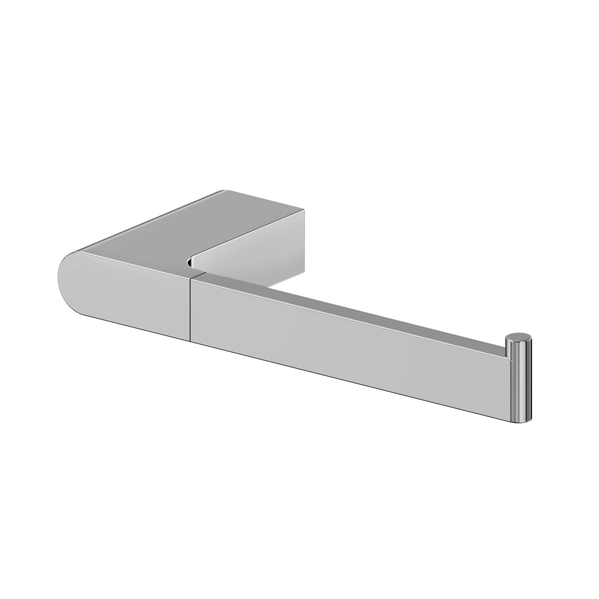 Wall-Mounted Stainless Steel Toilet Paper Holder for Bathroom Organization