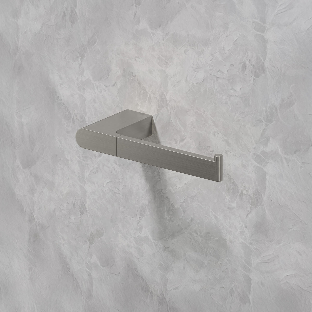 Wall-Mounted Stainless Steel Toilet Paper Holder for Bathroom Organization