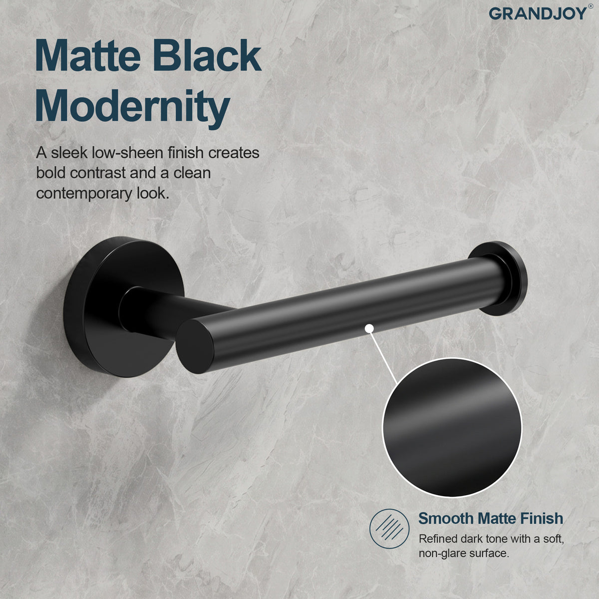 Round Wall-Mounted Stainless Steel Toilet Paper Holder for Bathroom Organization