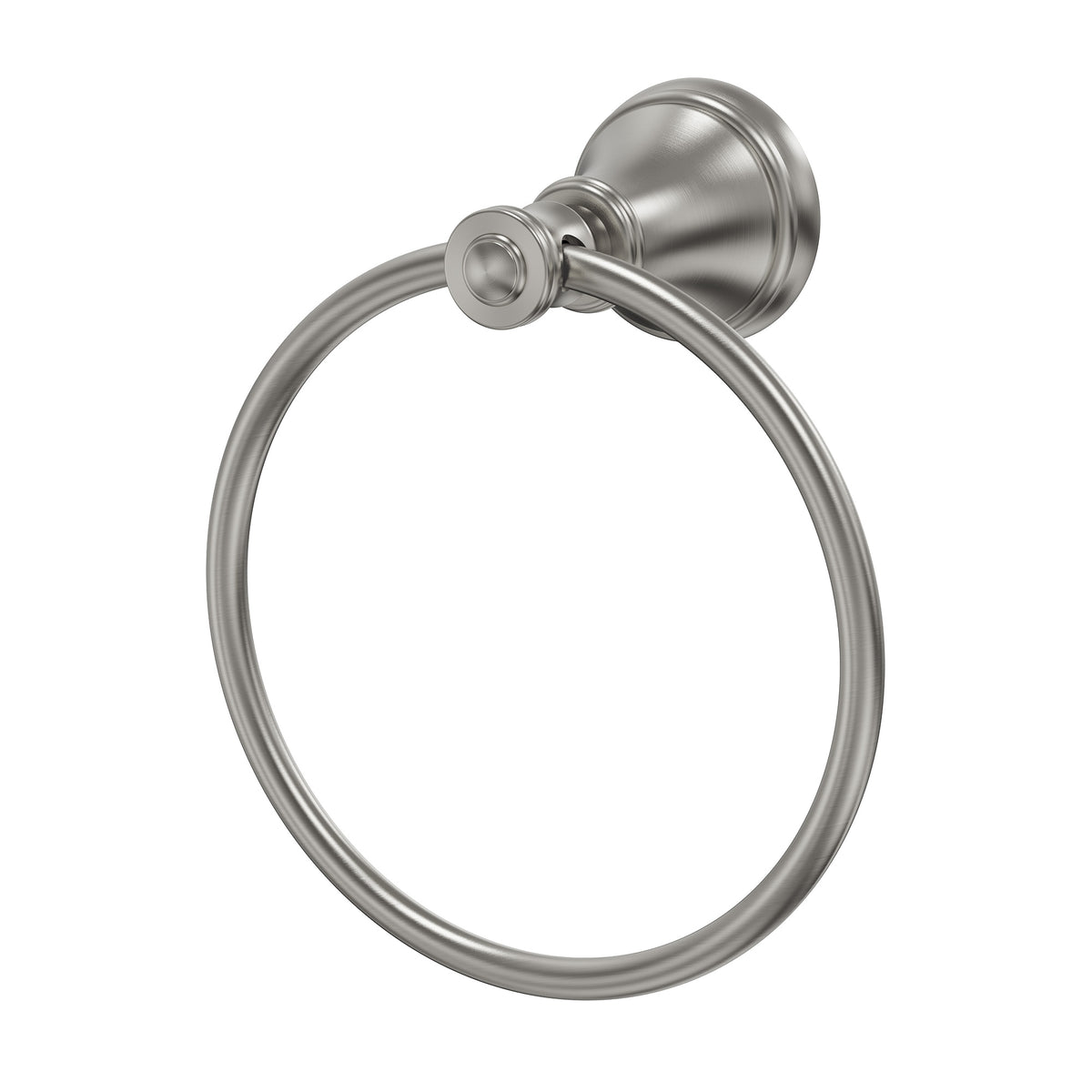 Wall-Mounted Brass Towel Ring for Organized Bathroom Hand Towel Storage