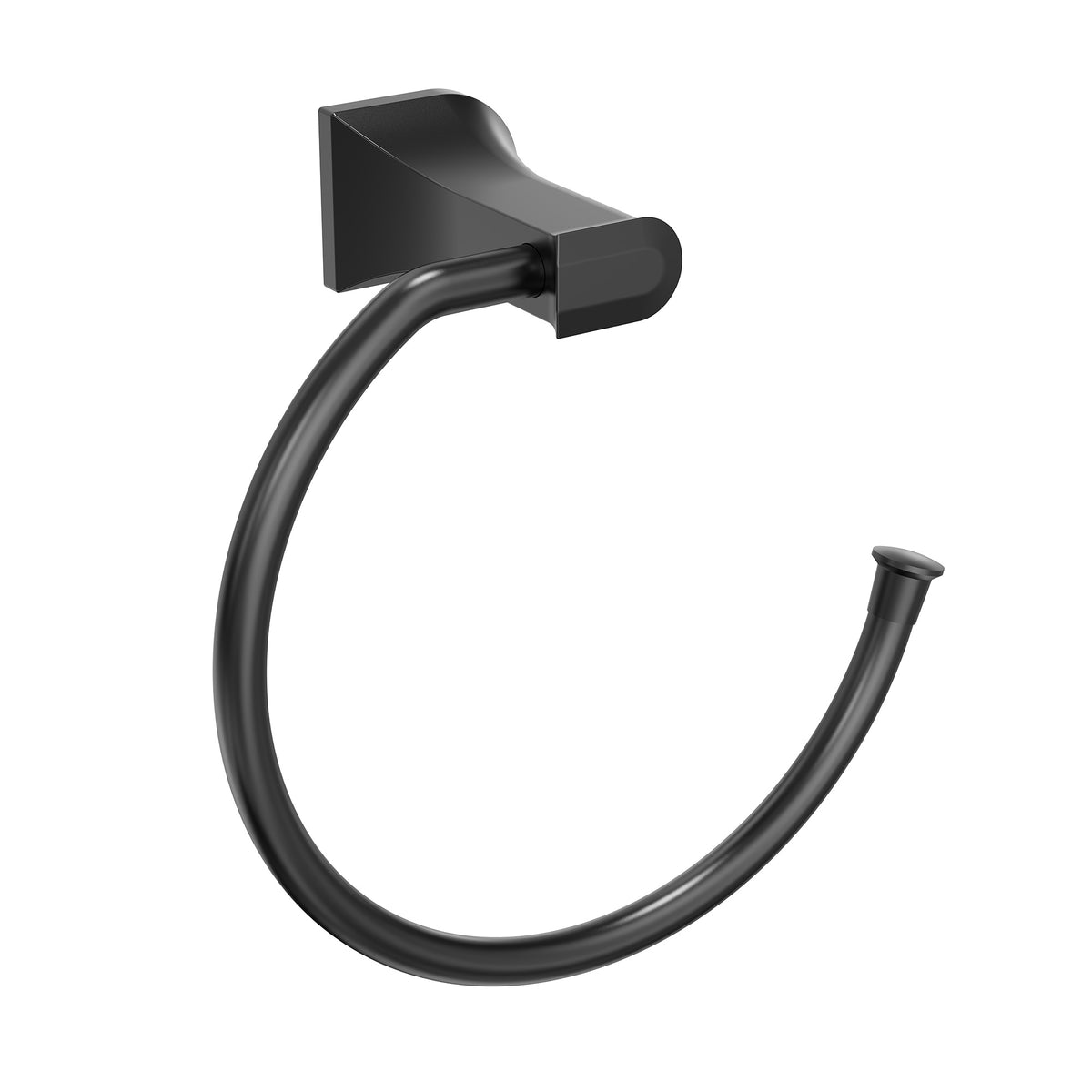 Wall-Mounted Open Towel Ring for Organized Bathroom Hand Towel Storage