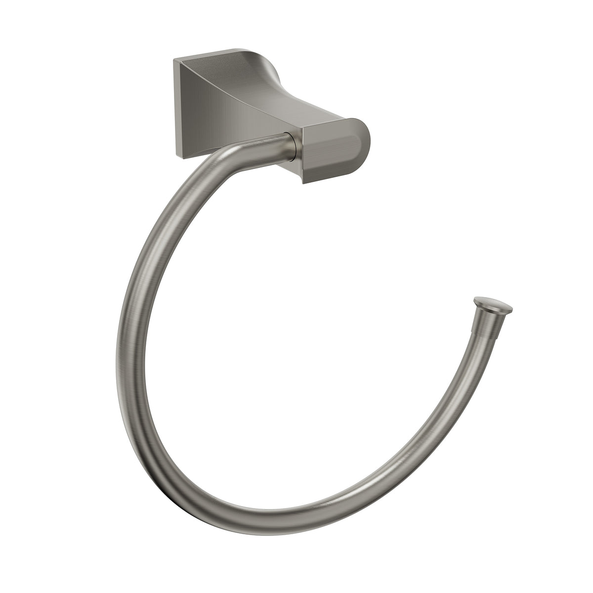 Wall-Mounted Open Towel Ring for Organized Bathroom Hand Towel Storage
