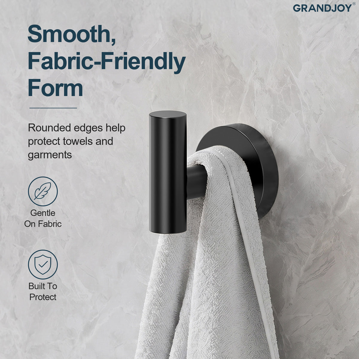 Wall Mounted Bathroom Robe Hook for Space-Saving Organization