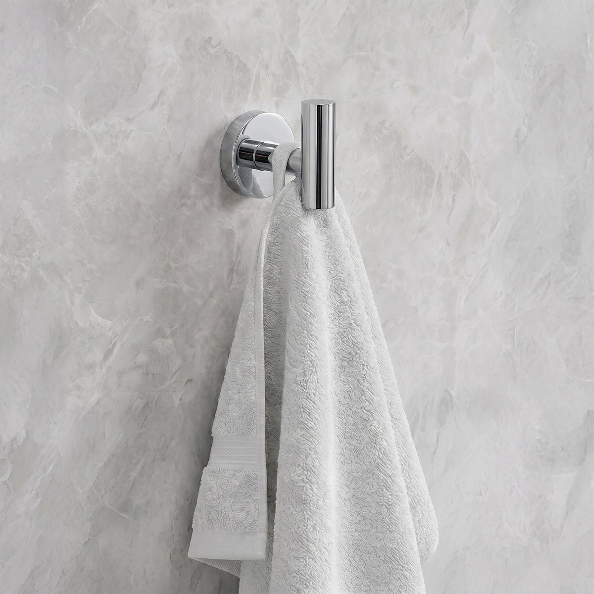 Wall Mounted Bathroom Robe Hook for Space-Saving Organization