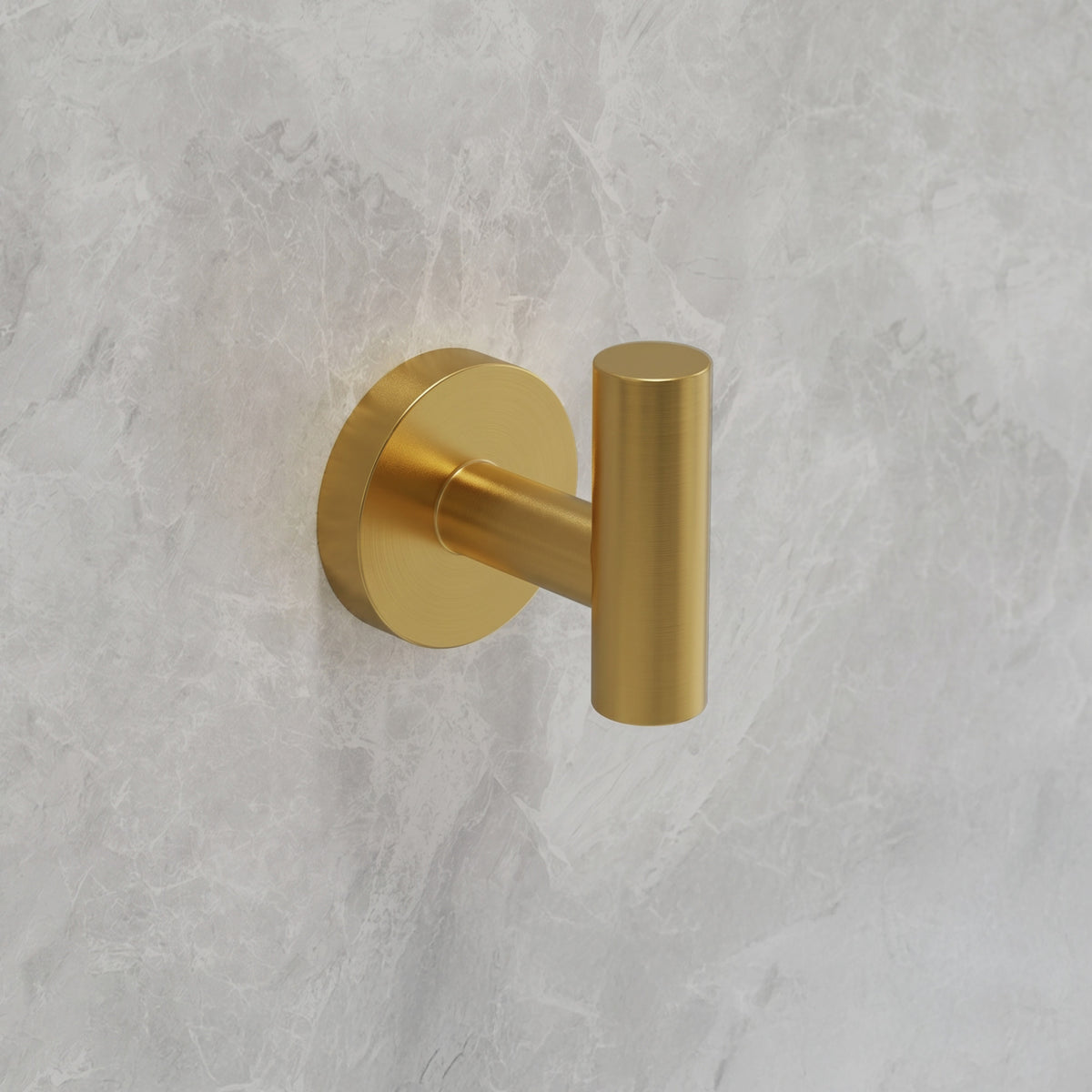 Wall Mounted Bathroom Robe Hook for Space-Saving Organization