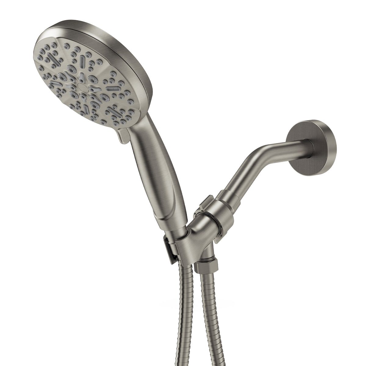 Wall-Mounted Shower Handheld with Five Spray Modes