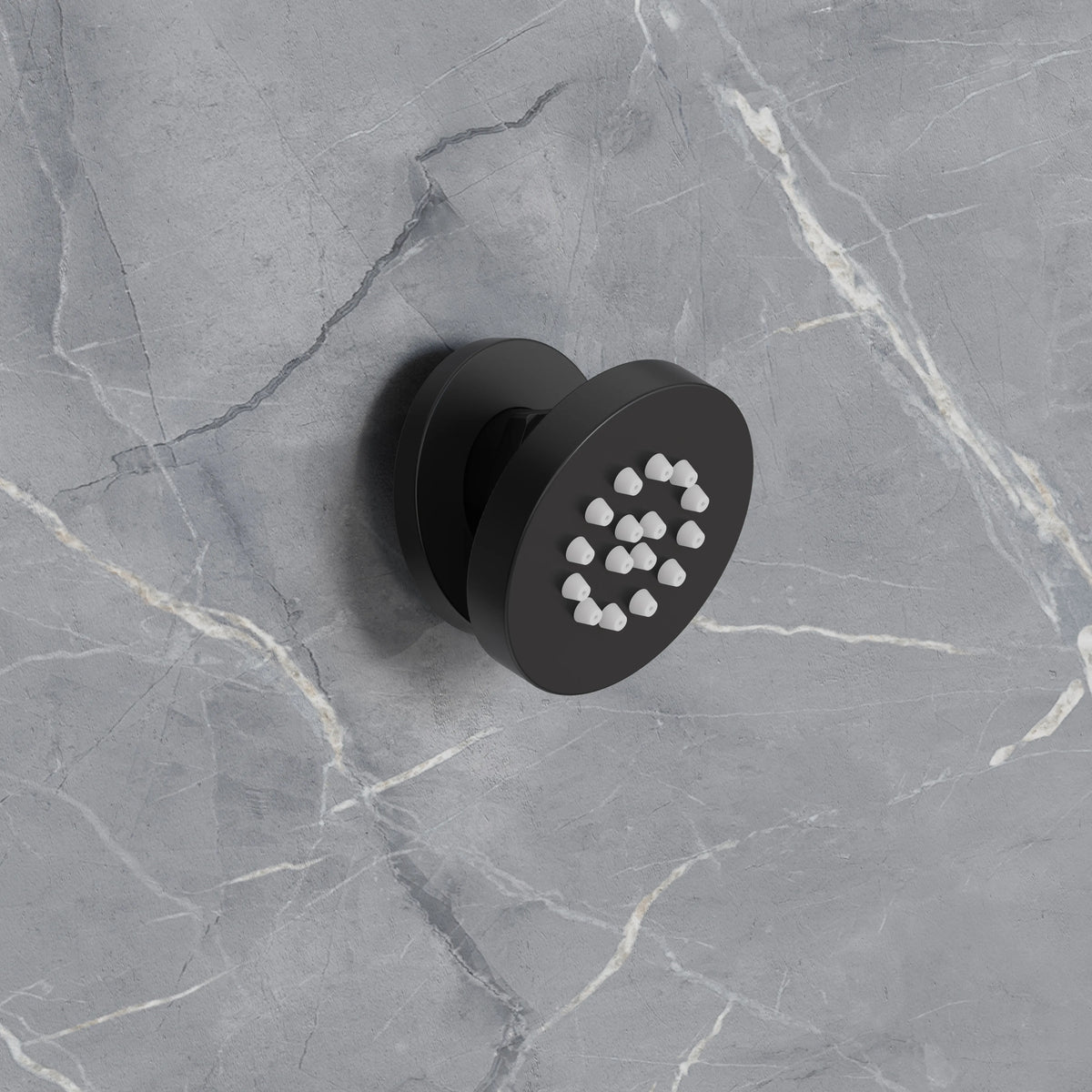 Adjustable Round Shower Body Spray with Targeted Water Flow