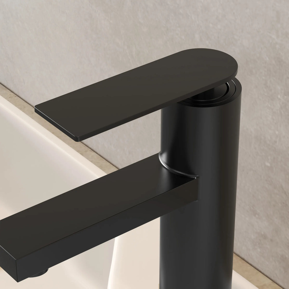 Single-Hole Bathroom Sink Faucet With Pop-Up Drain