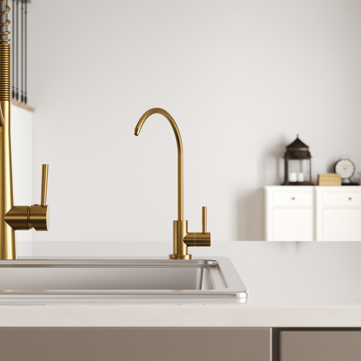 Single-Handle Beverage Kitchen Faucet