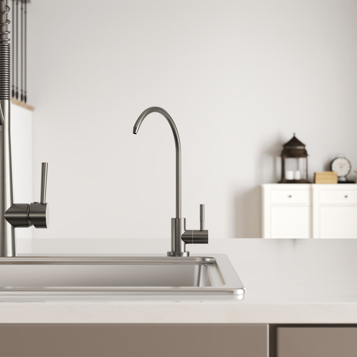 Single-Handle Beverage Kitchen Faucet