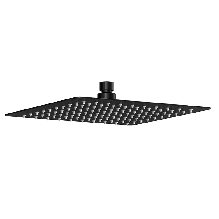 10-Inch Adjustable Square Rain Shower Head with Single-Spray Coverage