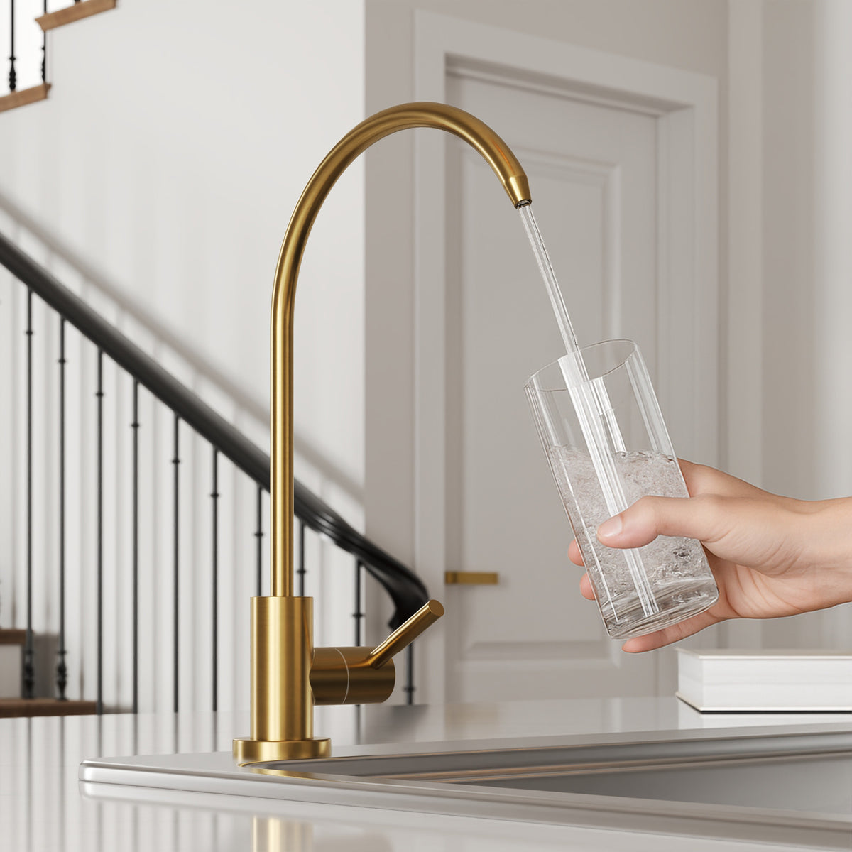 Single-Handle Beverage Kitchen Faucet
