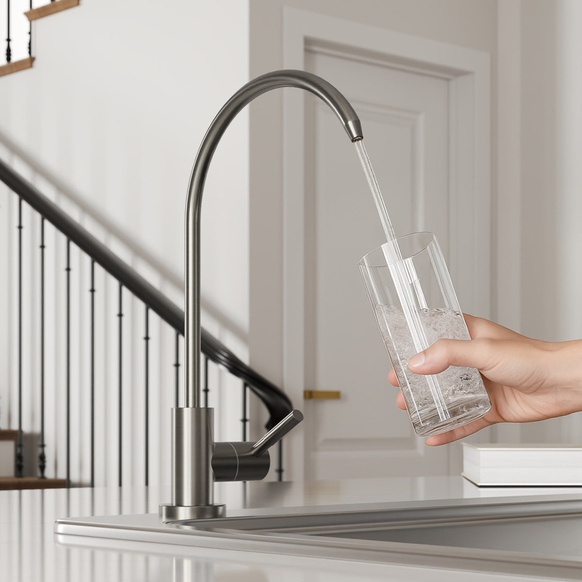 Single-Handle Beverage Kitchen Faucet