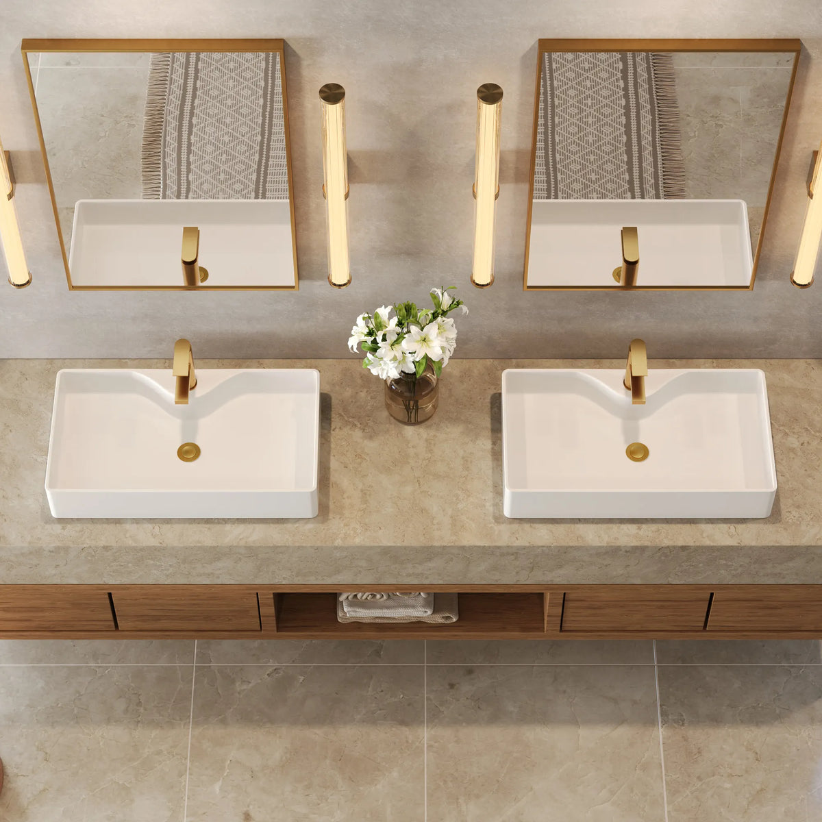 Single-Hole Bathroom Sink Faucet With Pop-Up Drain