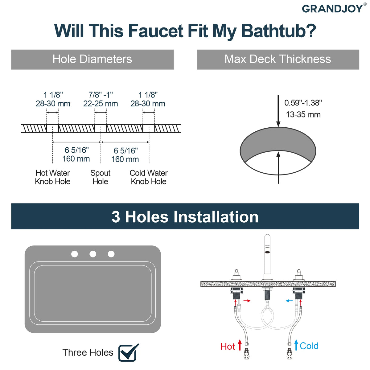 Two-Handle Mid Arc Widespread Bathroom Sink Faucet With Pop-Up Drain