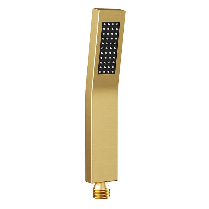 Single-Spray Wall-Mount Handheld Shower Head with Rainfall Flow