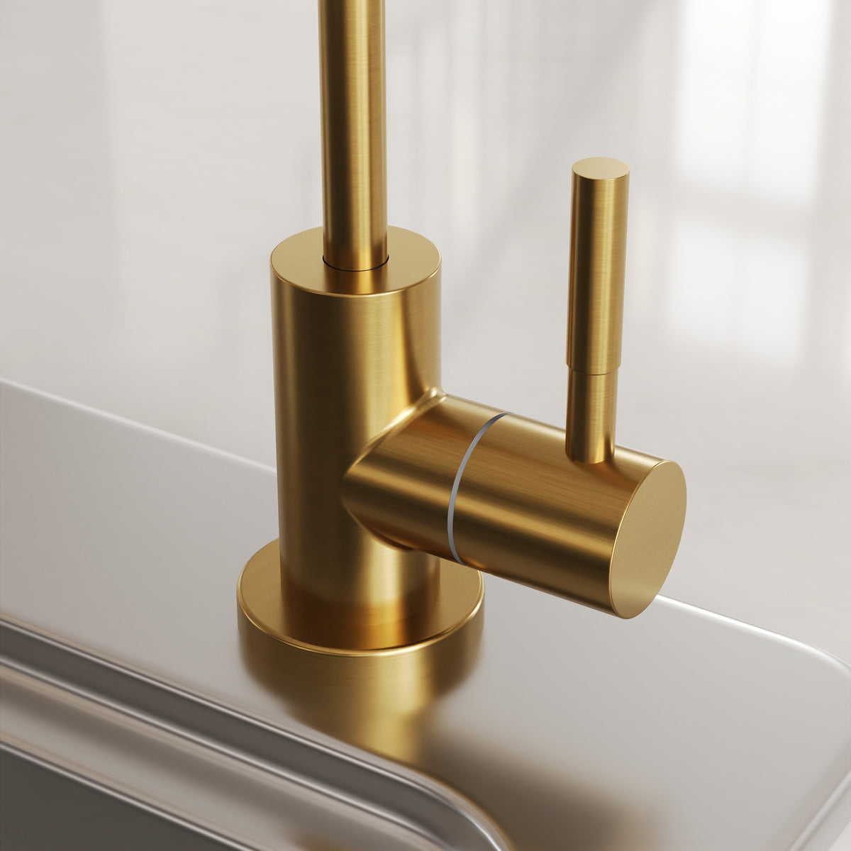Single-Handle Beverage Kitchen Faucet