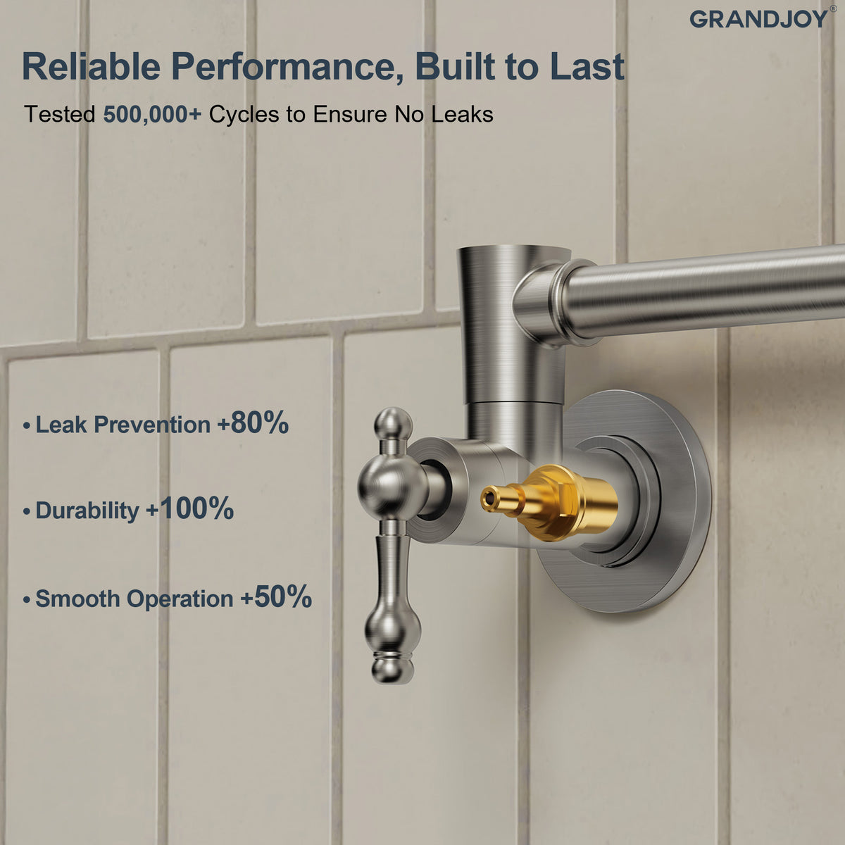 Two-Handle Wall-Mount Pot Filler