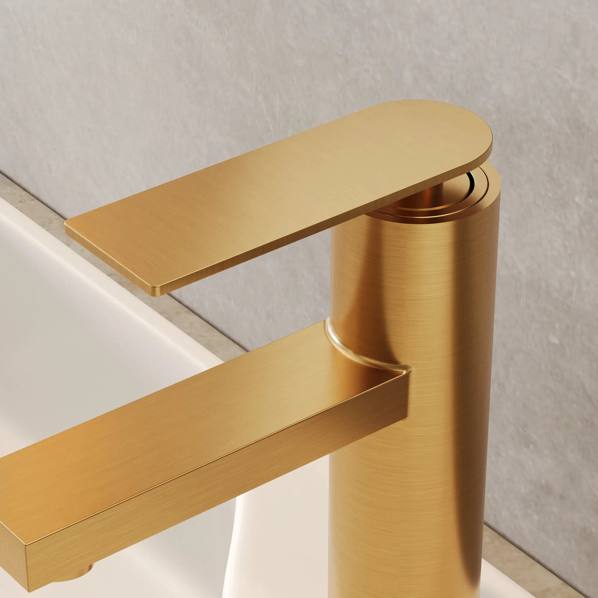 Single-Hole Bathroom Sink Faucet With Pop-Up Drain
