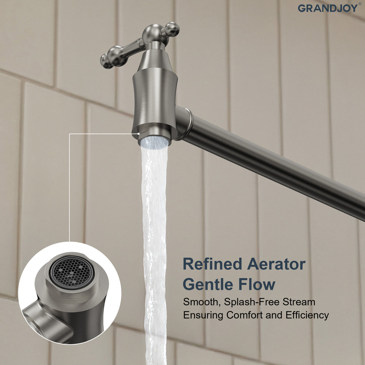 Two-Handle Wall-Mount Pot Filler