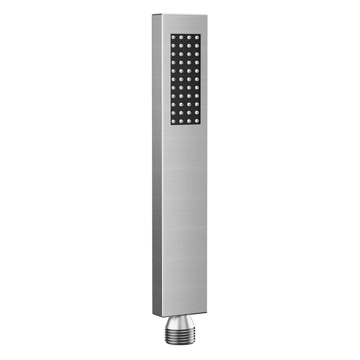 Single-Spray Handheld Shower Head for Consistent Rainfall Rinsing