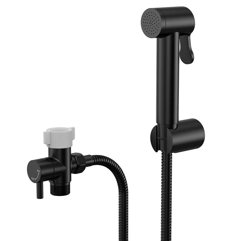 Single-Handle Wall-Mounted Bidet Sprayer with Concealed Rough-In Valve