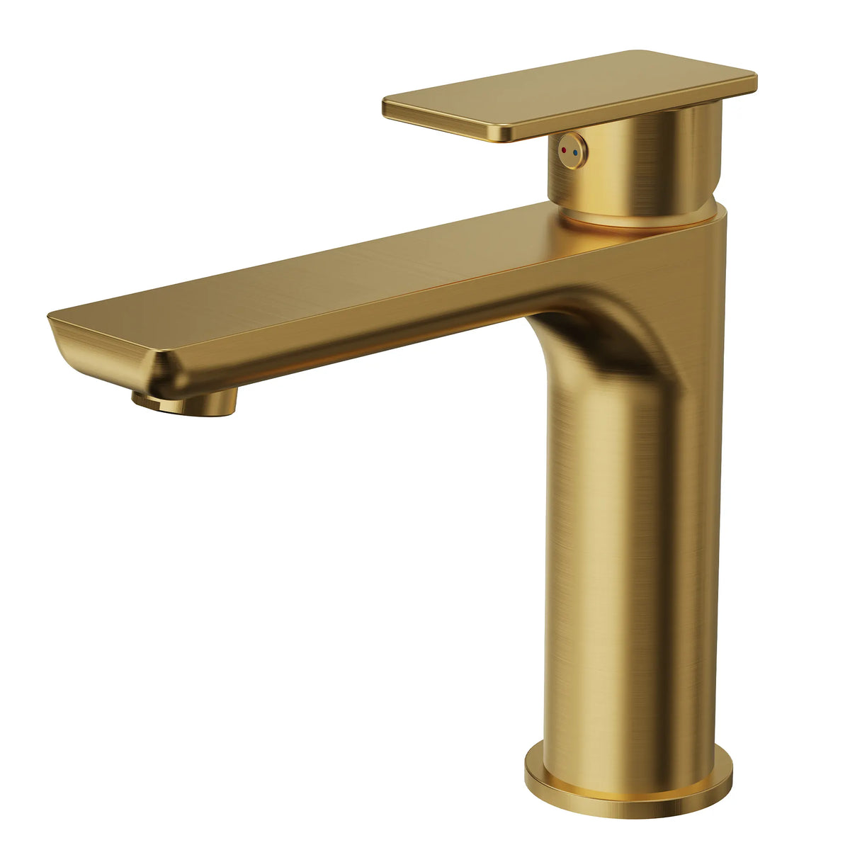 Single-Handle Bathroom Sink Faucet With Pop-Up Drain