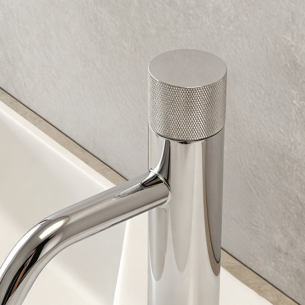 Single-Handle Bathroom Sink Faucet With Pop-Up Drain