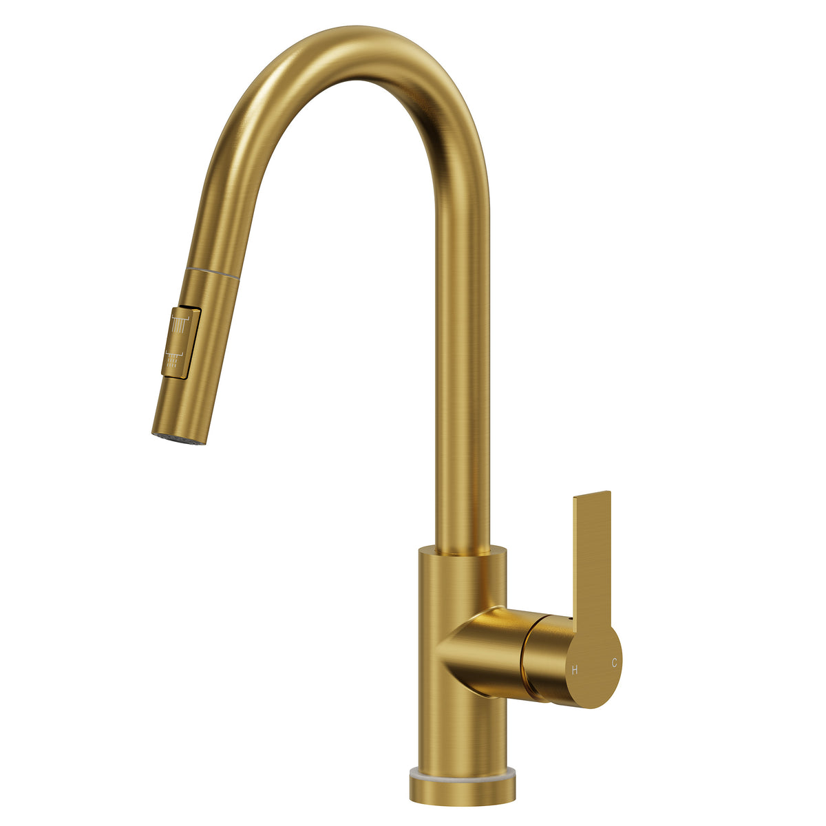 Single-Handle Pull-Down Kitchen Faucet With Dual Spray Modes