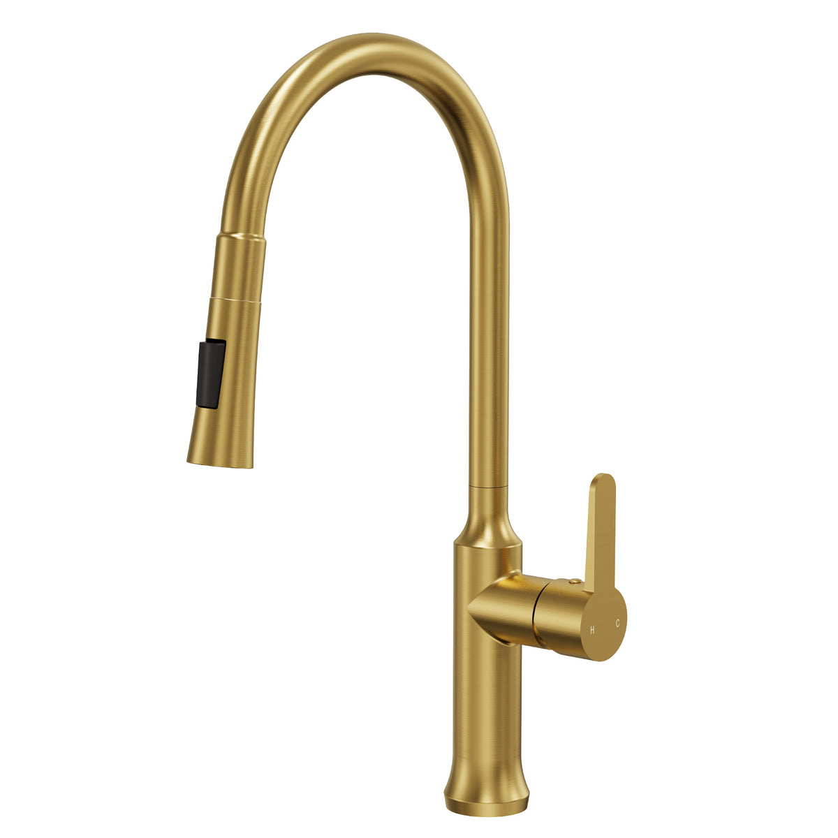 Single-Handle Pull-Down Kitchen Faucet With Dual Spray Modes