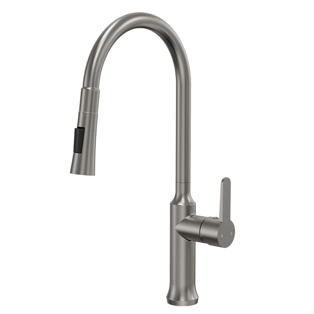 Single-Handle Pull-Down Kitchen Faucet With Dual Spray Modes