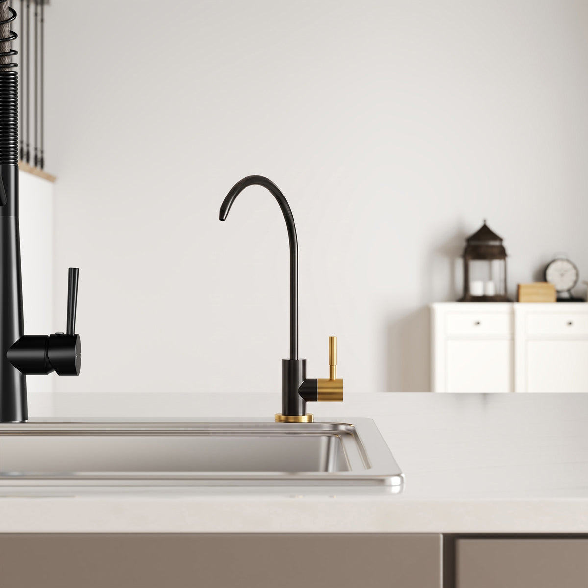 Single-Handle Beverage Kitchen Faucet