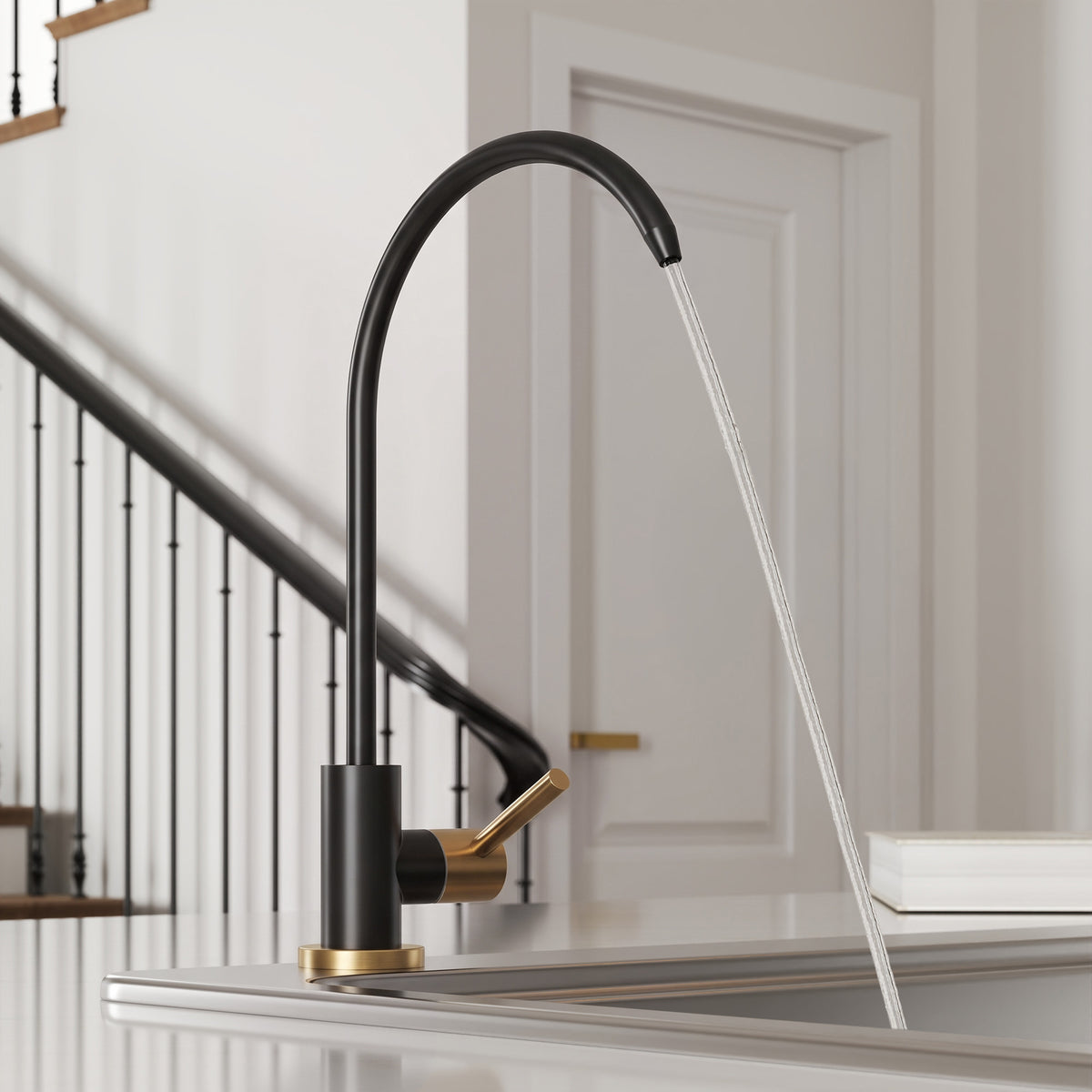 Single-Handle Beverage Kitchen Faucet