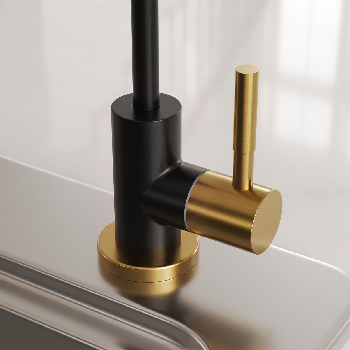 Single-Handle Beverage Kitchen Faucet