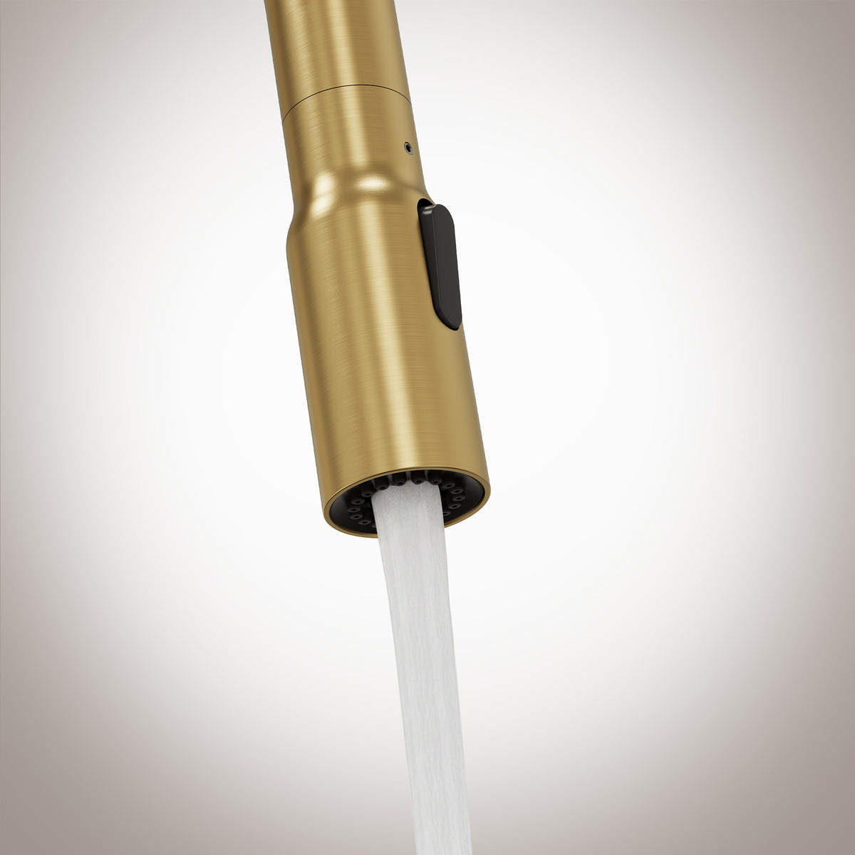 Single-Handle Pull-Down Kitchen Faucet With Dual Spray Modes