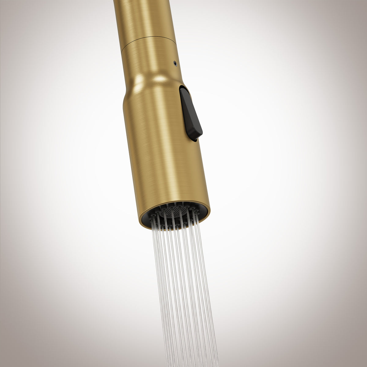 Single-Handle Pull-Down Kitchen Faucet With Dual Spray Modes
