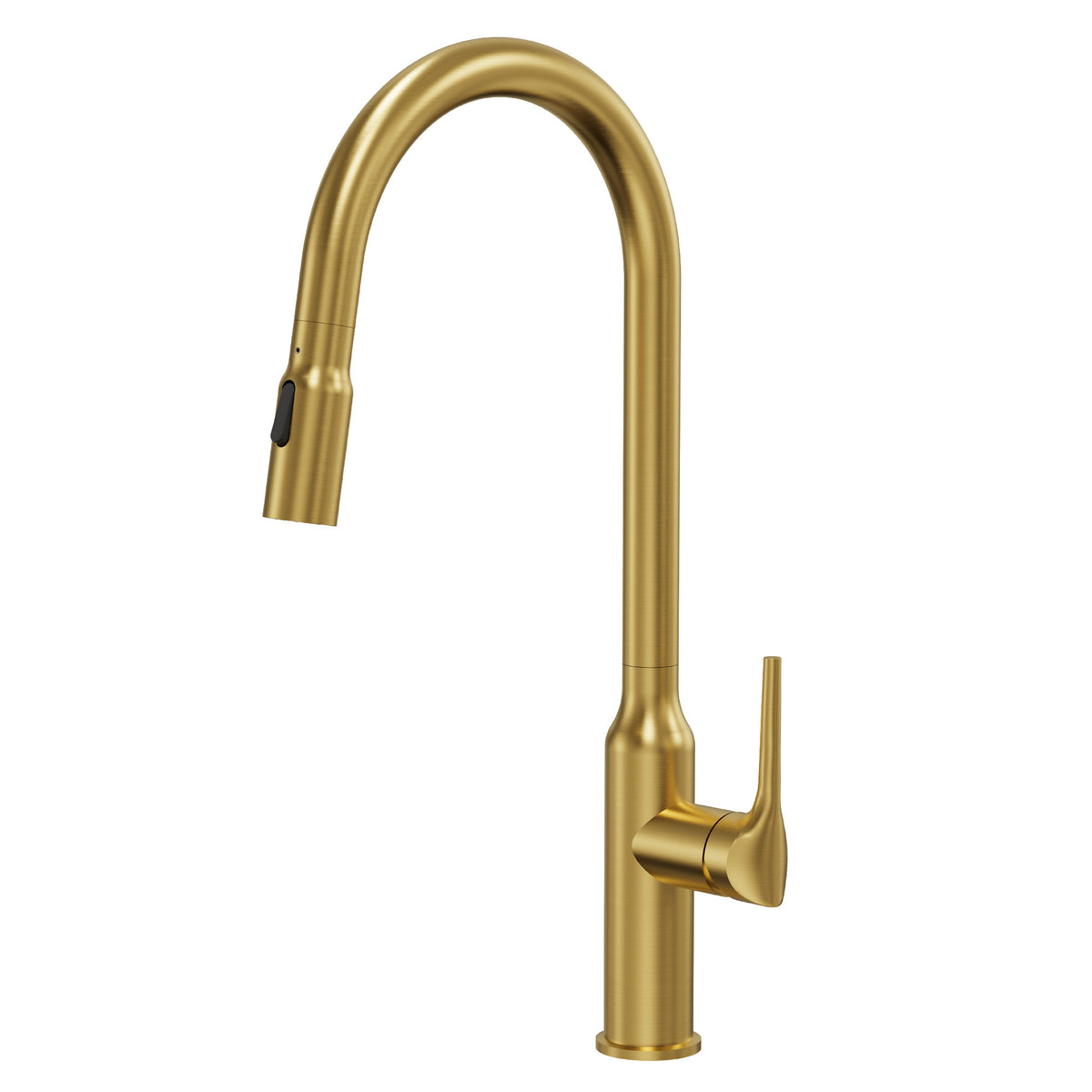 Single-Handle Pull-Down Kitchen Faucet With Dual Spray Modes