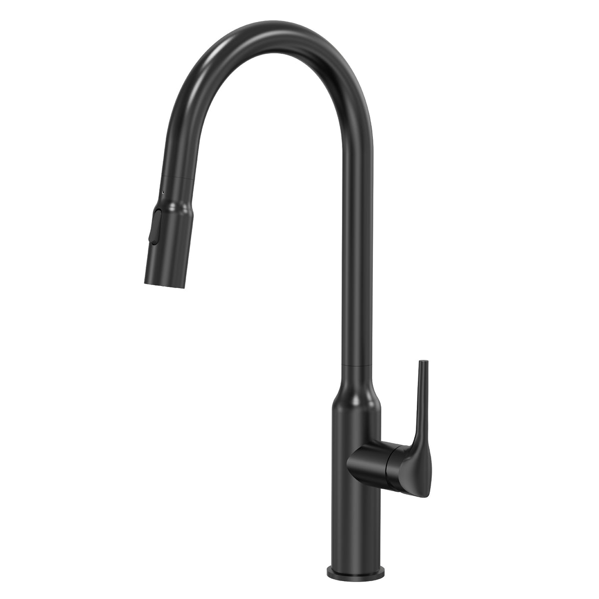 Single-Handle Pull-Down Kitchen Faucet With Dual Spray Modes