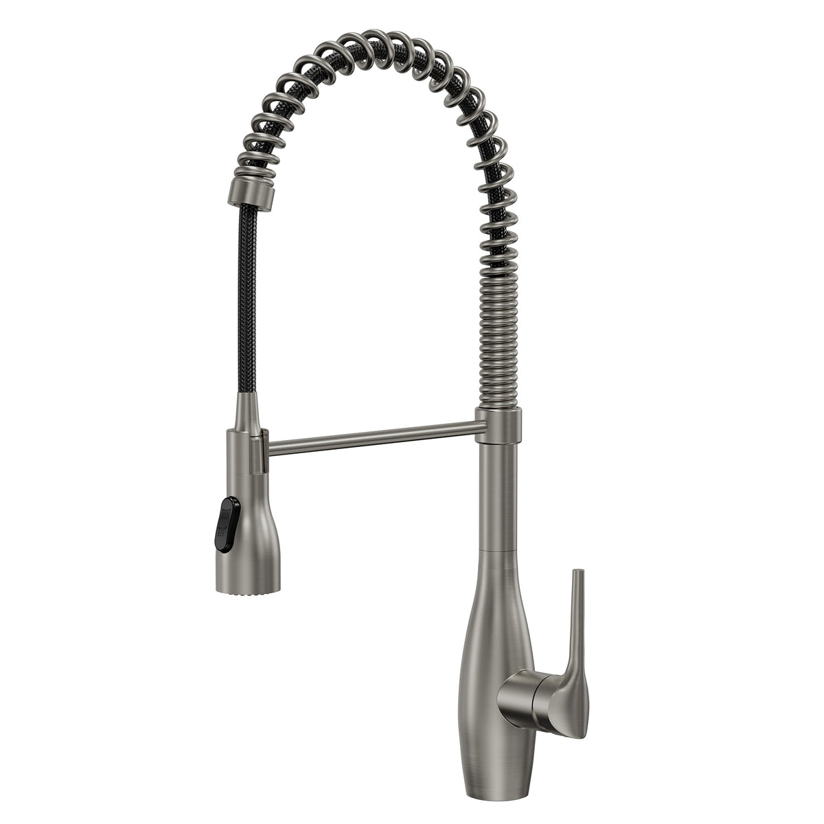 Single-Handle Pre-Rinse Spring Pull-Down Kitchen Faucet