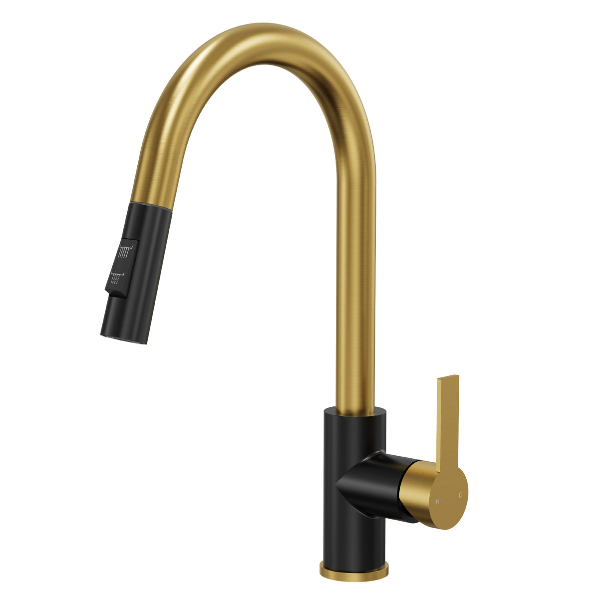 Single-Handle Pull-Down Kitchen Faucet with Dual Spray Modes