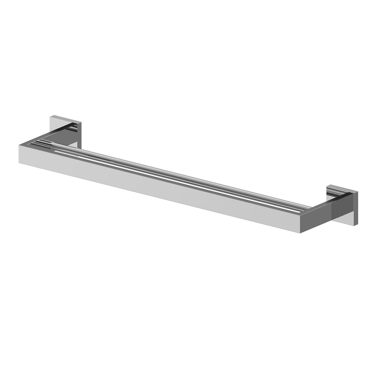 Wall Mounted Double Towel Bar for Bathroom Organization
