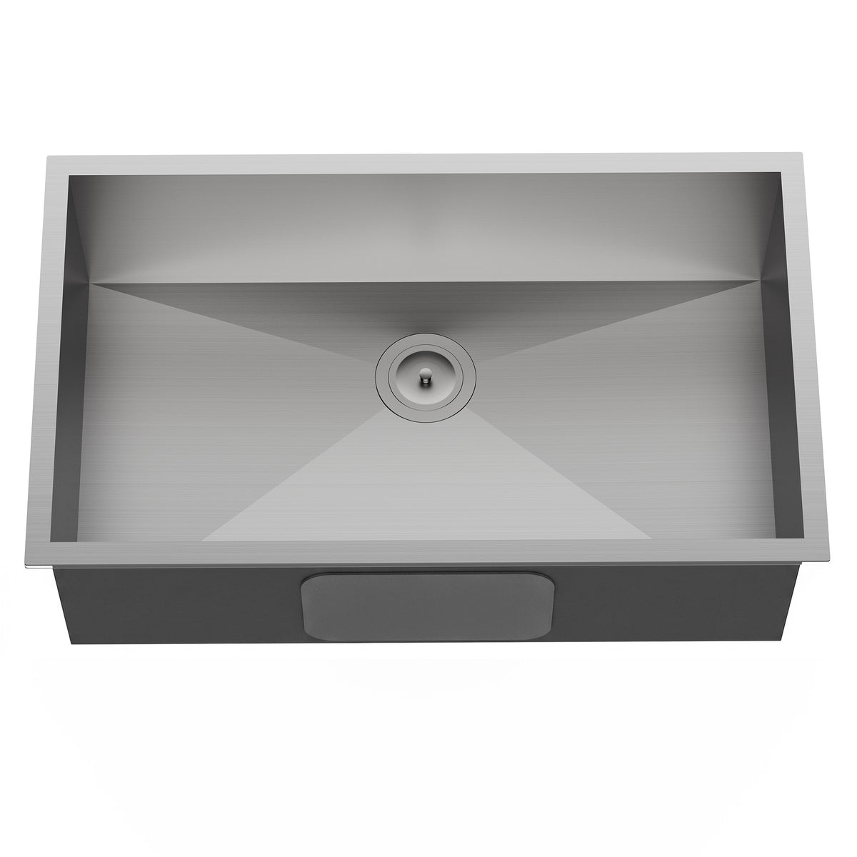 32-Inch Undermount Stainless Steel Single Bowl Kitchen Sink