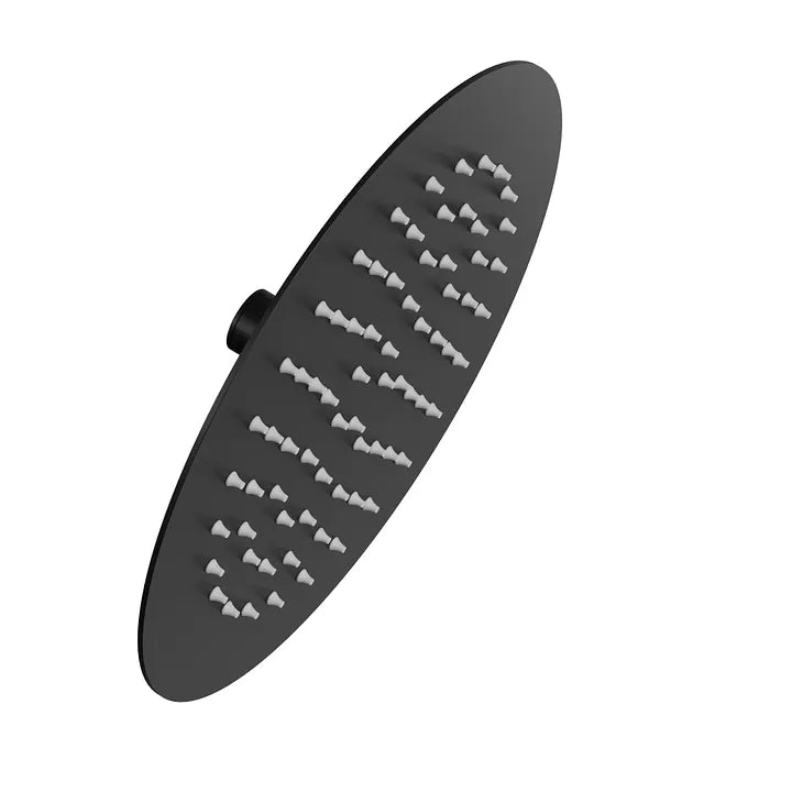 10-Inch Adjustable Rain Shower Head with Single-Spray Coverage