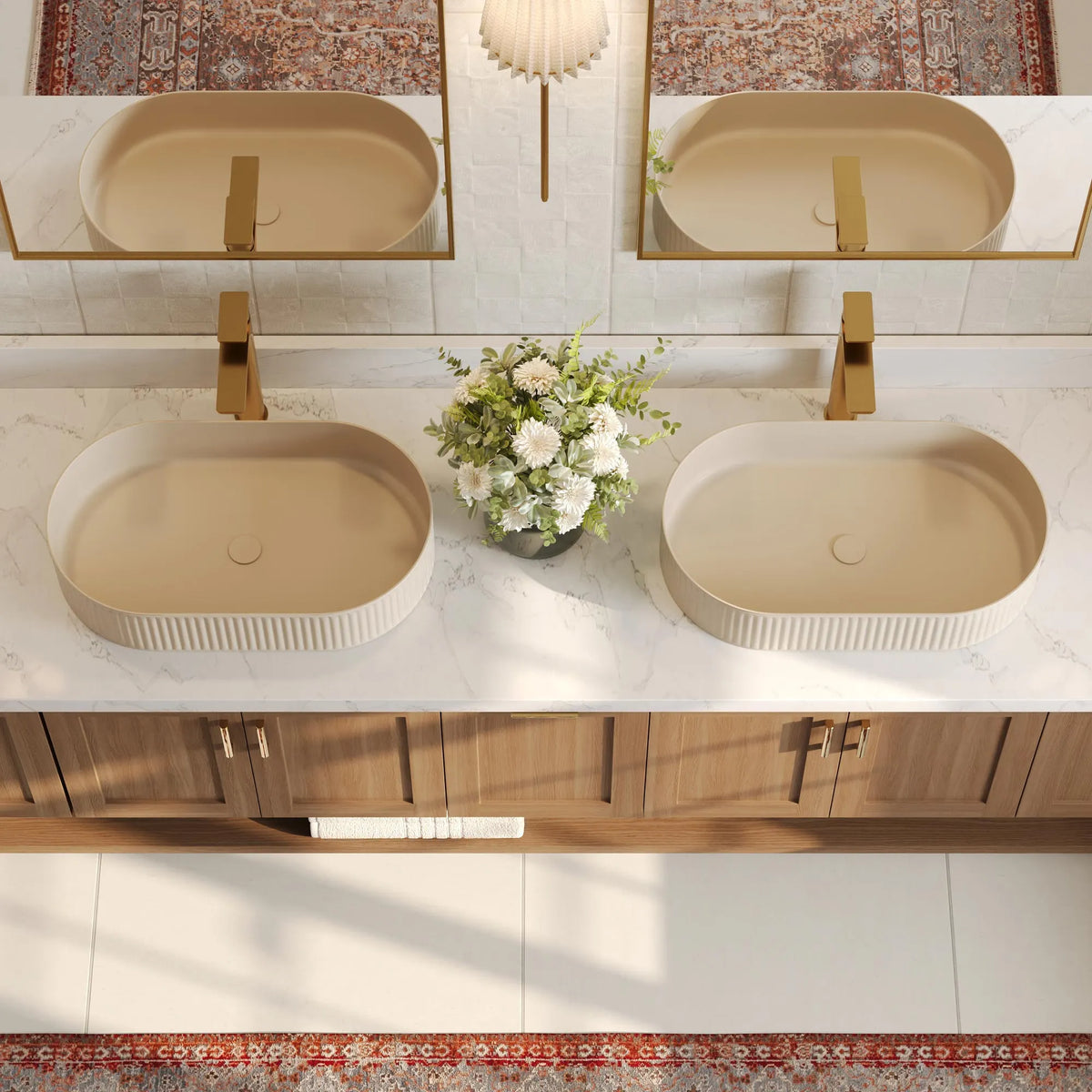 Single-Handle Vessel Bathroom Sink Faucet With Pop-Up Drain