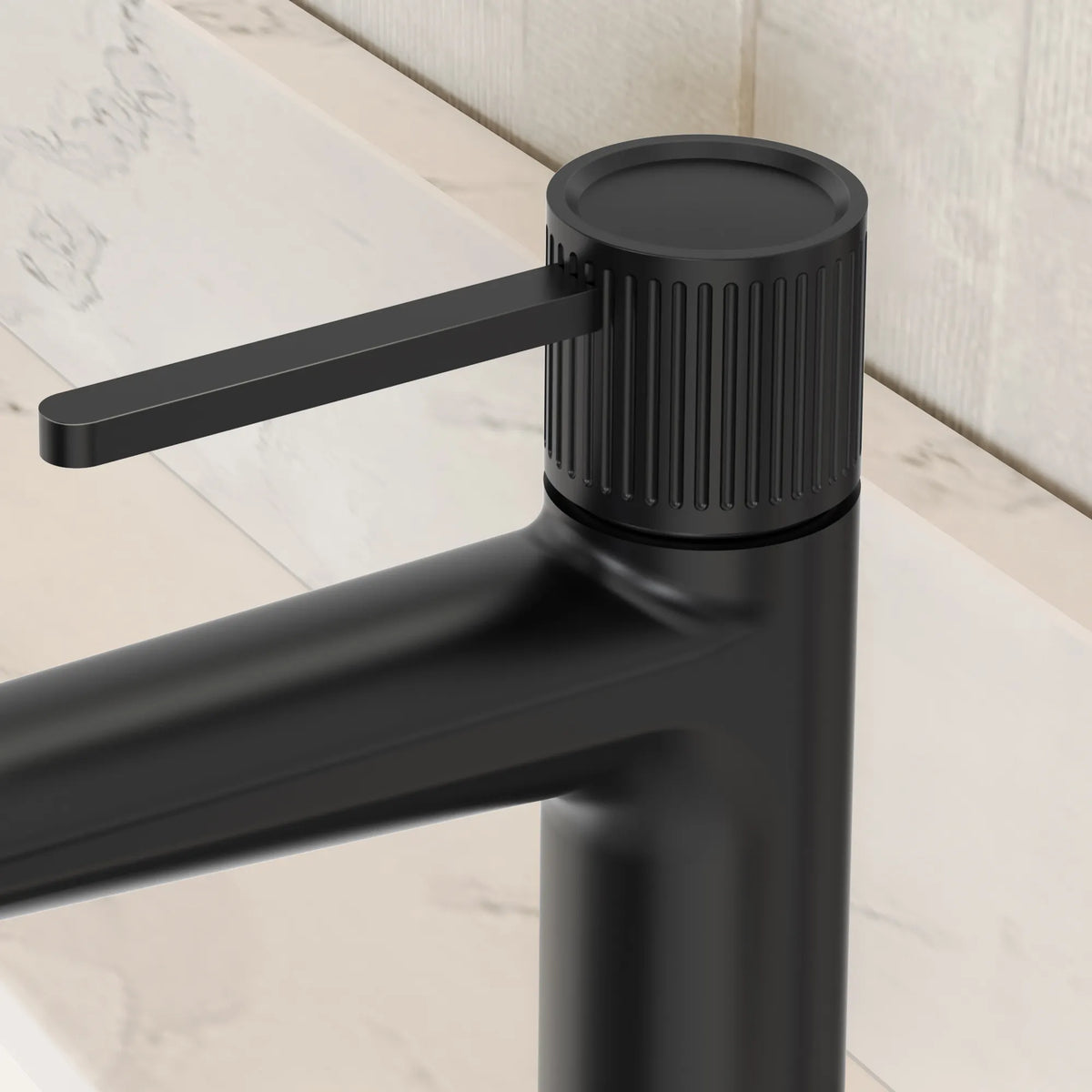 Single-Handle Bathroom Sink Faucet With Pop-Up Drain