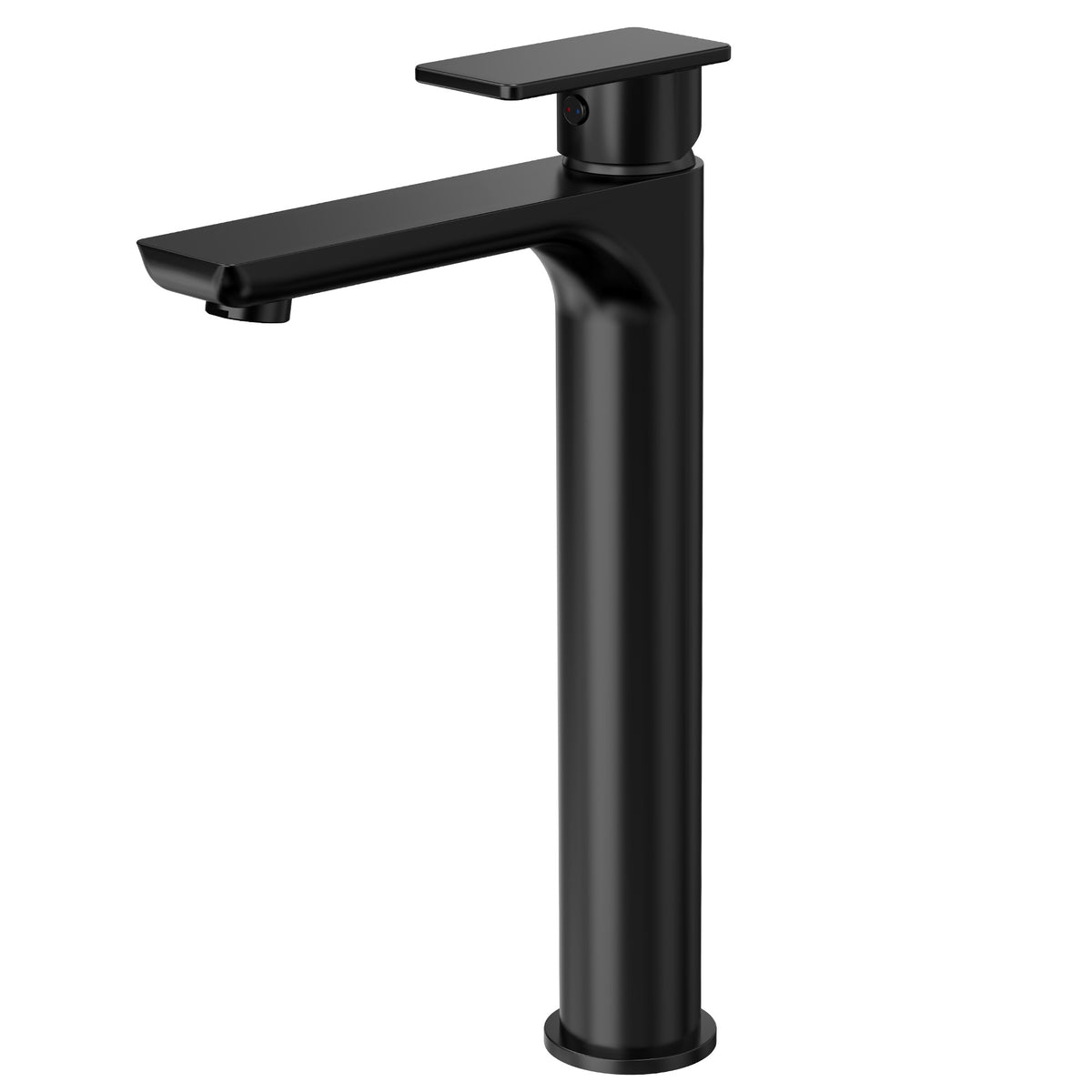 Single-Handle Vessel Bathroom Sink Faucet With Pop-Up Drain