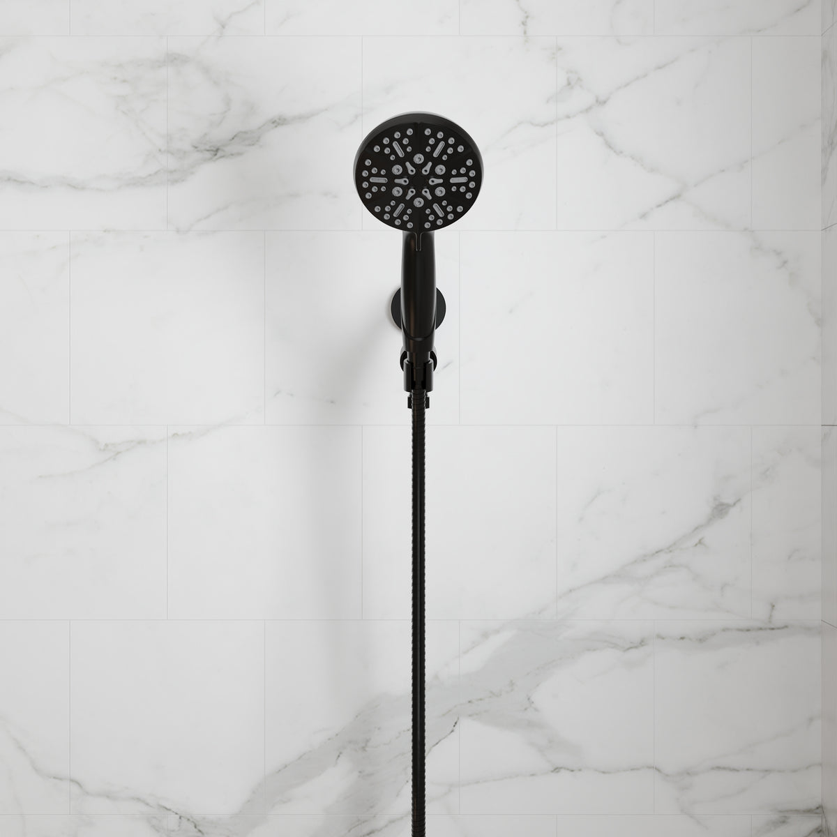 Wall-Mounted Shower Handheld with Five Spray Modes
