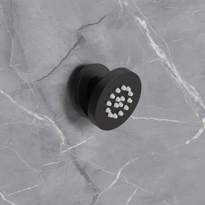 Adjustable Round Shower Body Spray with Targeted Water Flow